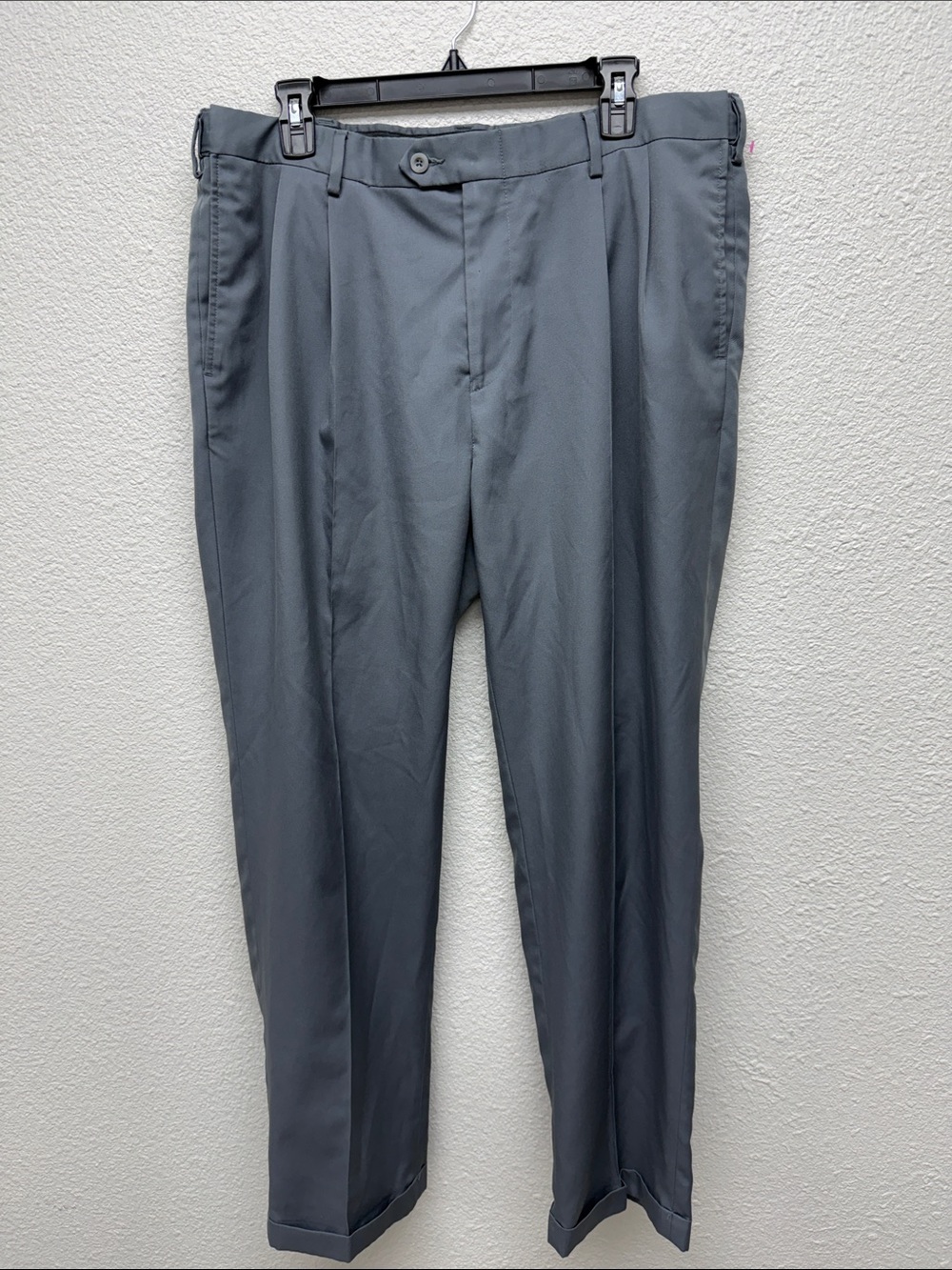 Men's Jos A Bank Classic Traveler Gray Dress Pants 36x32L